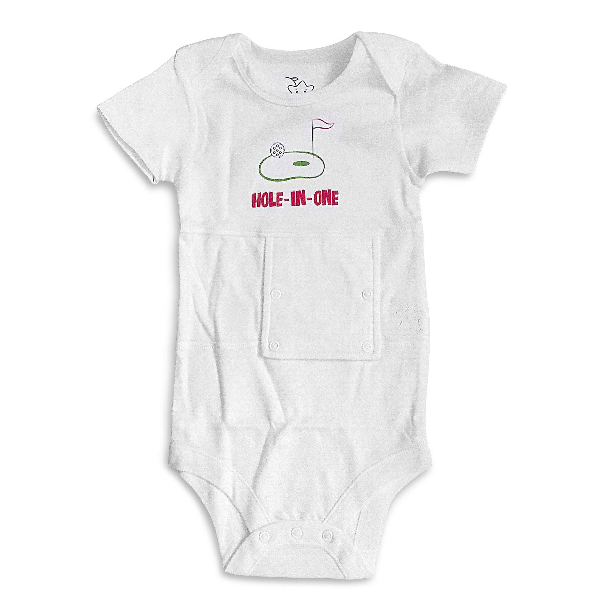 Hole-In-One Feeding Tube Onesie