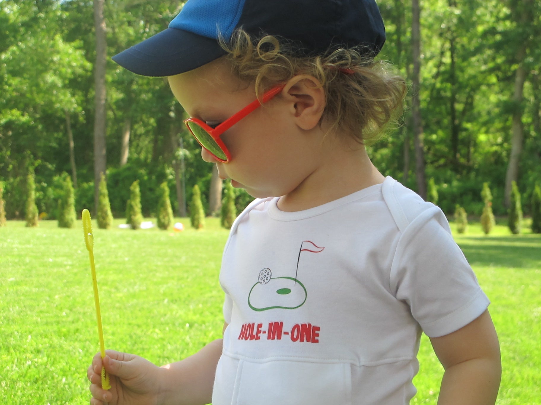 Hole-In-One Feeding Tube Onesie