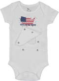 Home Of The Brave Feeding Tube Onesie